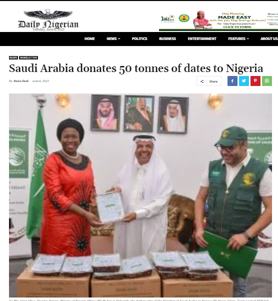 In Nigeria Govt Ministries, everything "na RUNS"
Watch and see how this Saudi gesture would be turned to
1: Bribing for eligibility
2: Quota system politics

🇳🇬
BREAKING NEWS Mr. Peter Obi David Hundeyin MC Oluomo Air Peace El Rufai #protest EFCC Iyabo Ojo Southern Kaduna Bashir