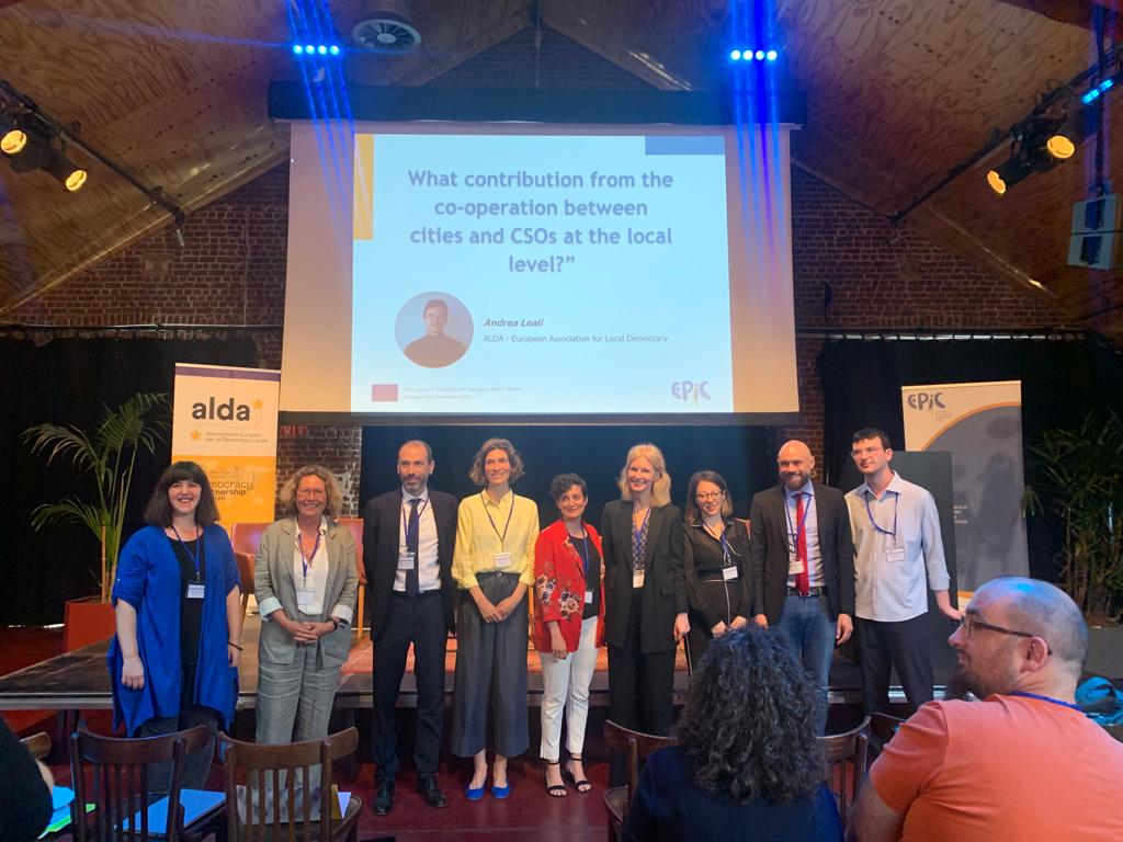 AmifEpic's tweet photo. #EPIConference 🔴We ended with the roundtable to give way to the next session: What is the contribution of cooperation between cities and CSOs at the local level? 

🗣️Where #EPICProject partners will have a voice 👏 https://t.co/9zTPJz2hRM