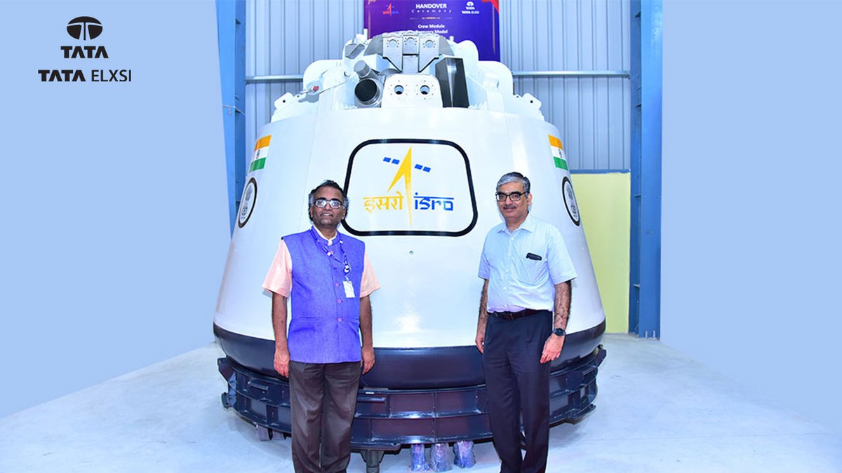 It is indeed a proud moment as we are awarded the Gaganyaan Mission mandate by @ISRO  

Read more - eu1.hubs.ly/H040p7w0

#TataElxsi #ISRO #mechanicalsystems #spaceflight #technology #spaceresearch