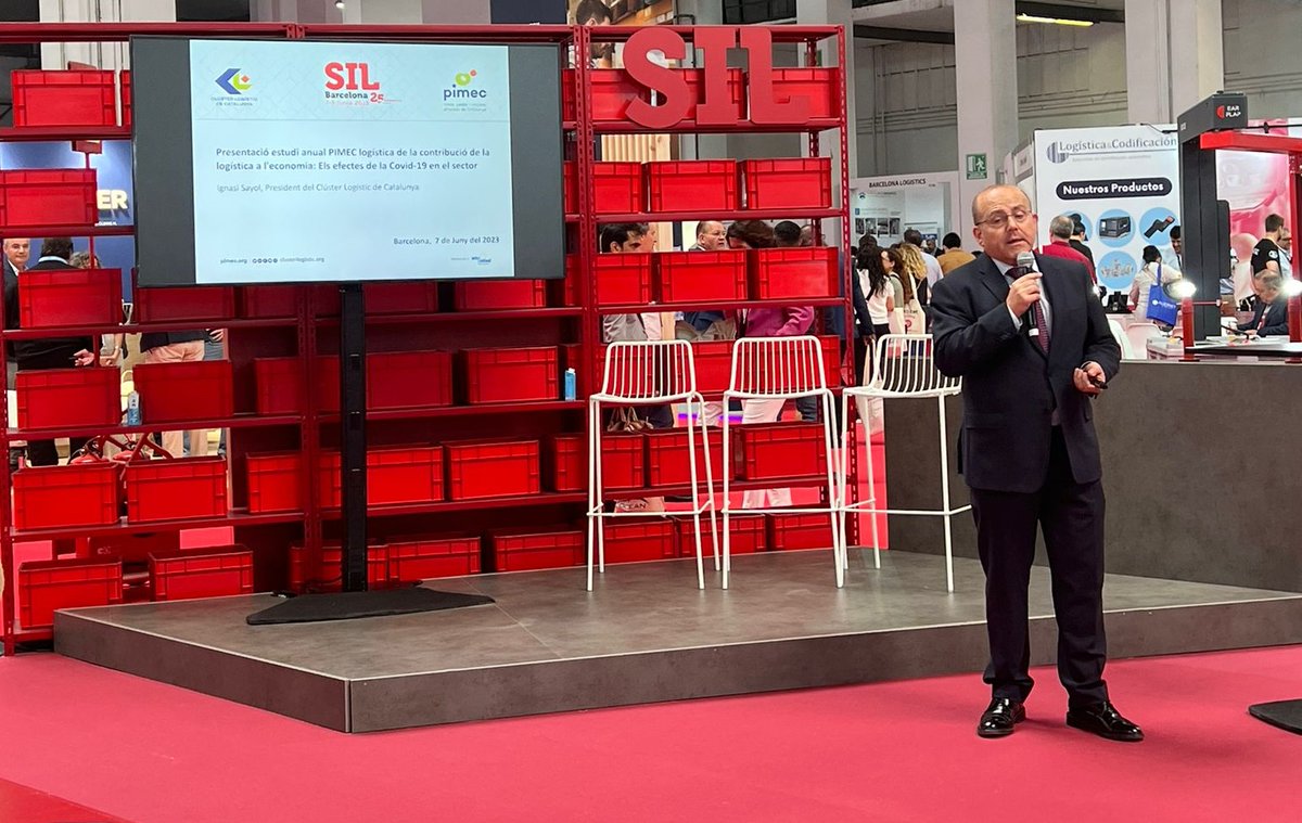isayolsanta's tweet image. Presentem l'estudi anual sobre la Contribució de la Logística a l'Economia, posant el focus als efectes de les mesures per contenir la pandèmia. 

@SILBarcelona #SIL2023 #SIL23   @PIMEC @ConsorciZF @Fira_Barcelona #Logistica @LogisticCluster