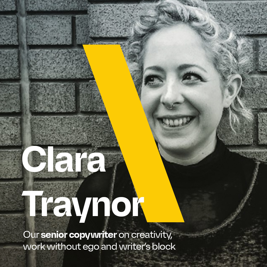 ‘For me, the best work isn’t worthy – those ones where you can’t see ego in the executions. It works because it’s honest or it doesn’t take itself too seriously.'

Find out what our senior copywriter has to say about ego, creativity, writer's block.

bit.ly/42mxuvN