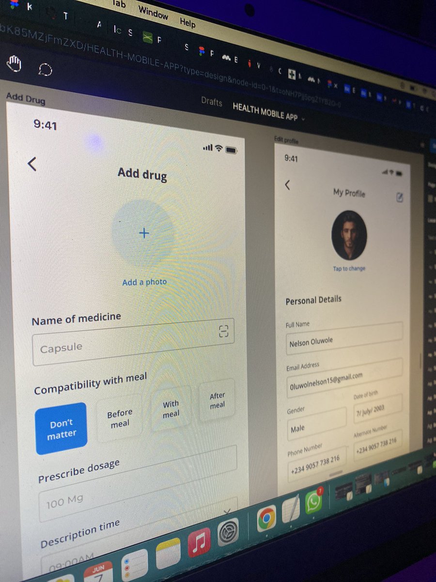 Designers, share what you are working on this week 👨‍💻🚀

Currently working on a Health mobile app.

#ux #uiuxdesign #uiuxtips #ui #uiux #uidesign #figma #uxdesign #Health