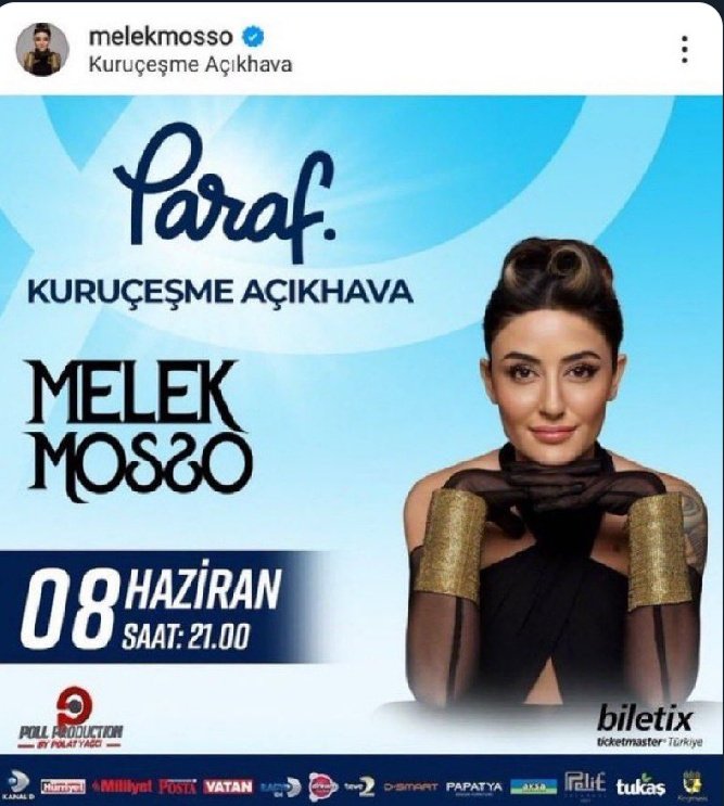 Halk Bankası Melek Mosso'yla Paraf Kart üzerinden yaptığı sponsorluk sözleşmesini iptal etti.

İş Bankası orada, istiyorsa alsın beslesin.