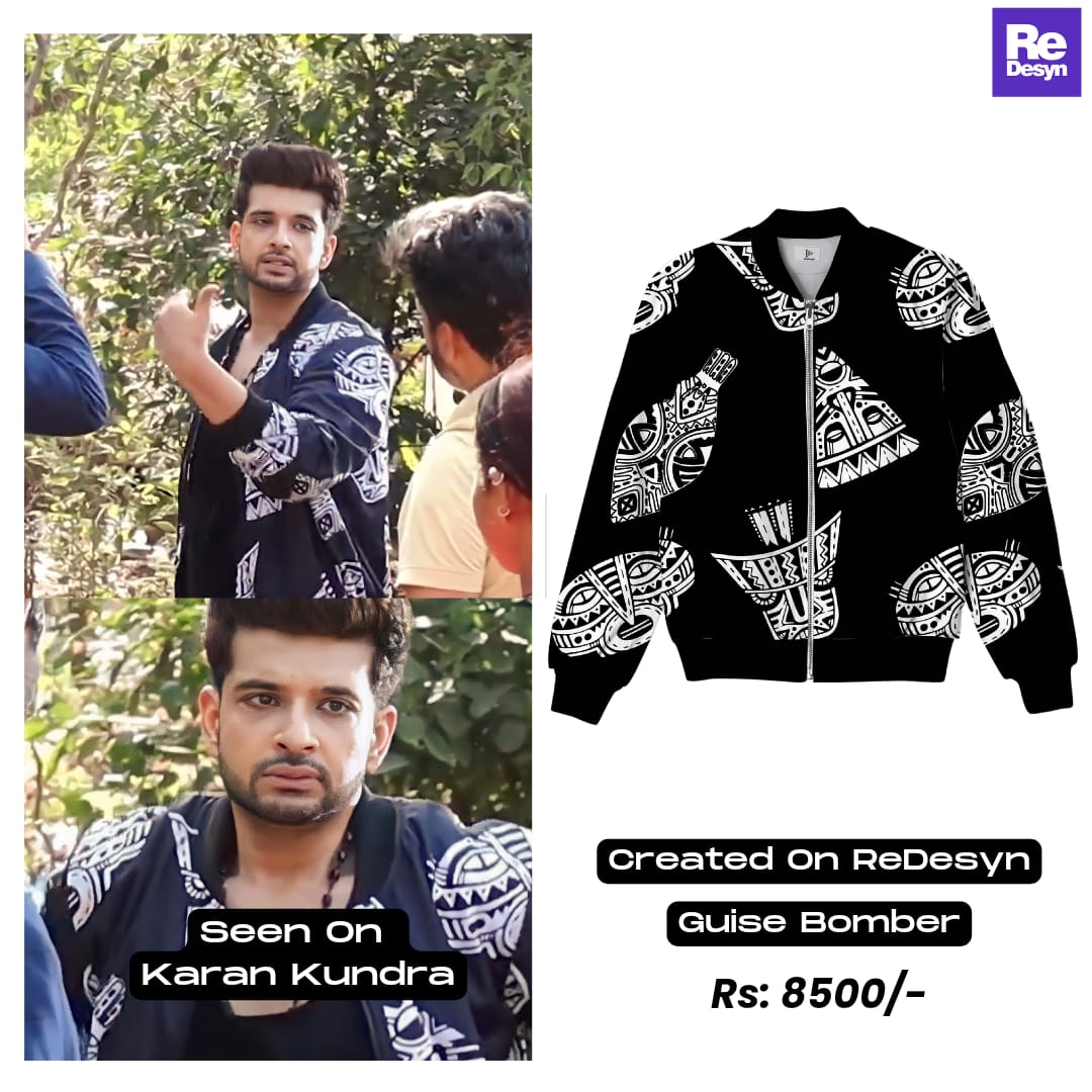 Karan Kundra seen in Guide Bomber✨ Guise bomber LIVE in link in bio. Shop Now!

Create your own merch, dropshipped by ReDesyn. 

#karankundra #karankundrra #karankundrafanclub #karankundra_fc #karankundrrasquad #karankundrra👑 #karantejasswi #bombers #bomberjackets #bombers