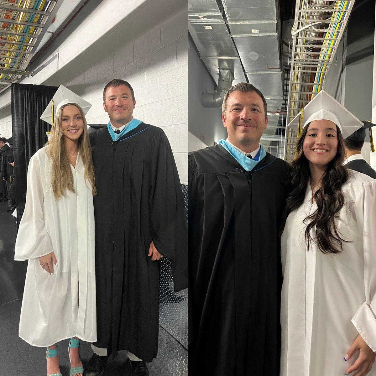 Congratulations to these two 4 year basketball players on their graduation.  Congrats to all the graduates