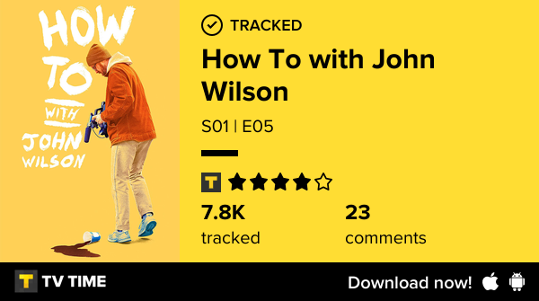 Visto el episodio S01 | E05 de How To with John Wilson! #howtowithjohnwilson  tvtime.com/r/2QnbQ #tvtime