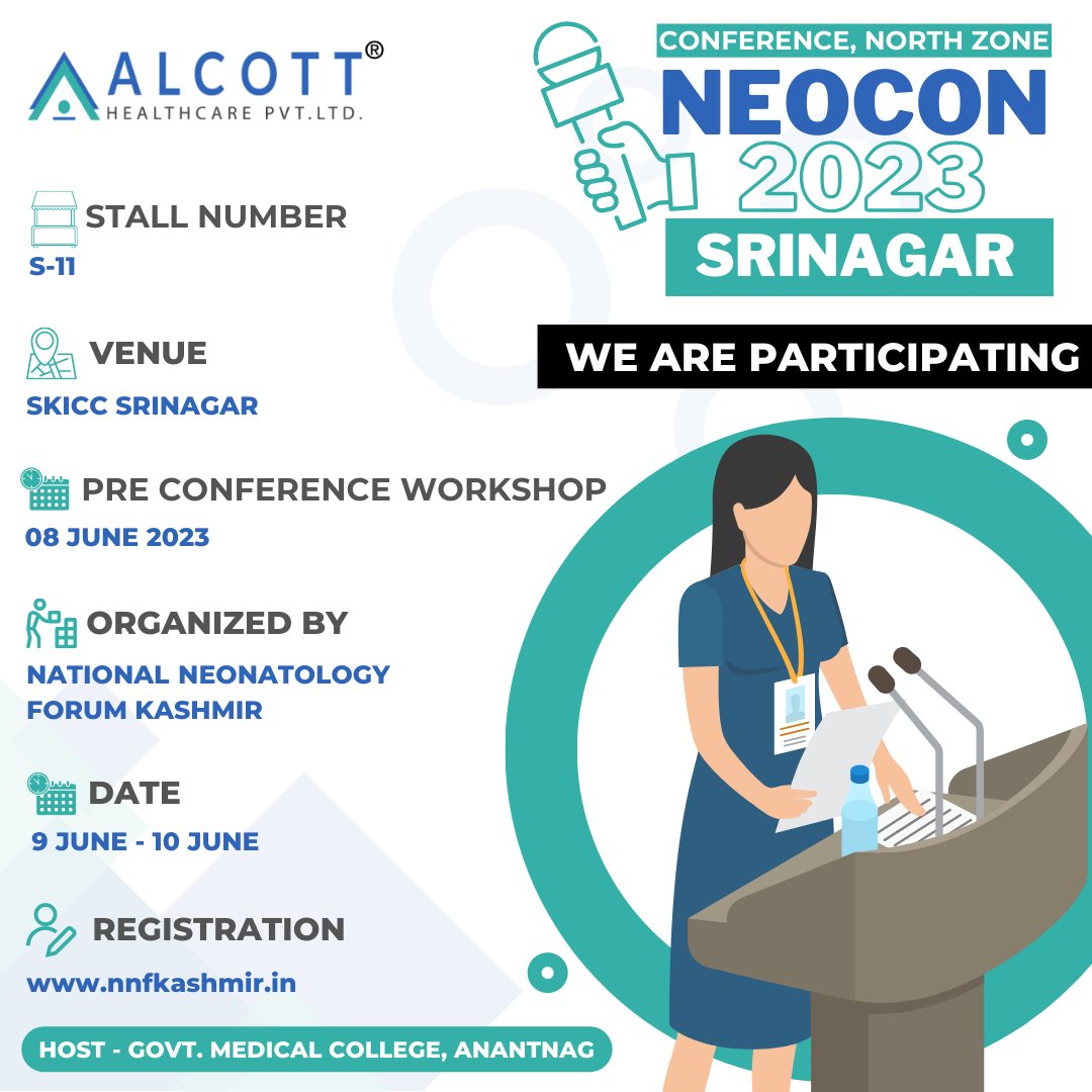 #Neocon2023 #NorthZoneConference #Srinagar #TechnologyConference #Innovation #BusinessNetworking #IndustryLeaders #DigitalTransformation #FutureTech #Entrepreneurship #KnowledgeSharing #TechInnovation #ConferenceNetworking #Alcotthealthcare