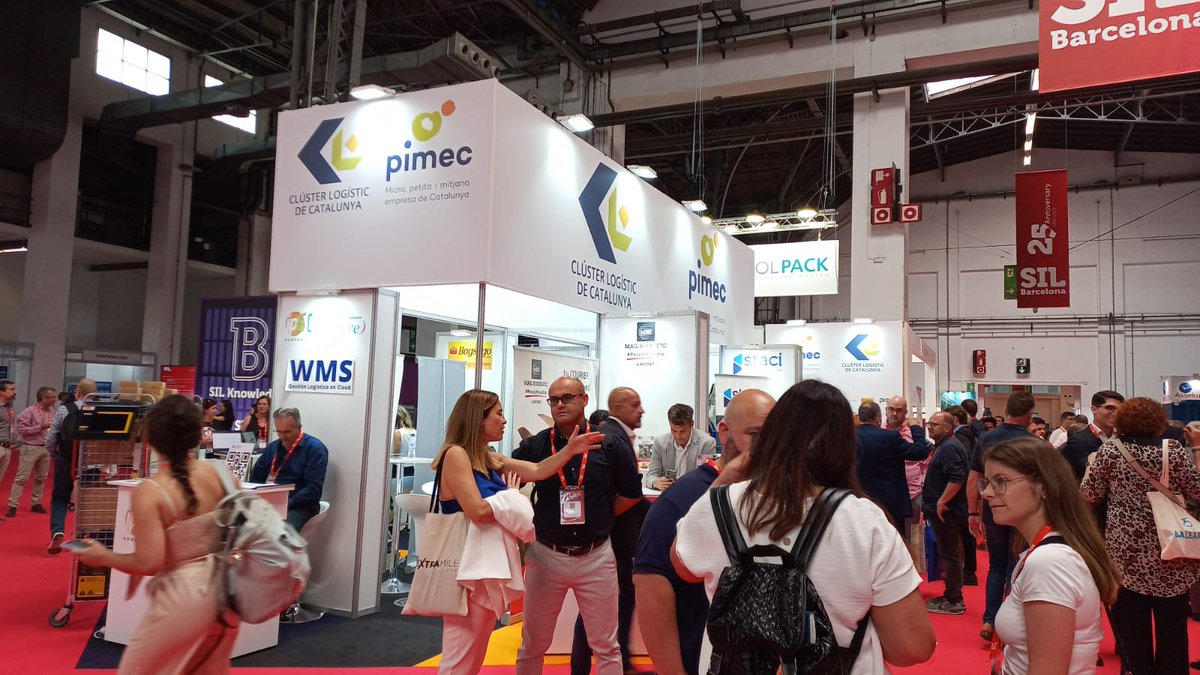 isayolsanta's tweet image. "L'Informe de la Contribució de la Logística a l'economia (PIMEC), constata una gran reculada del volum del sector logístic a causa de la COVID-19". 

@SILBarcelona #SIL2023 #SIL23 @PIMEC @Fira_Barcelona @ConsorciZF #logistica @LogisticCluster
