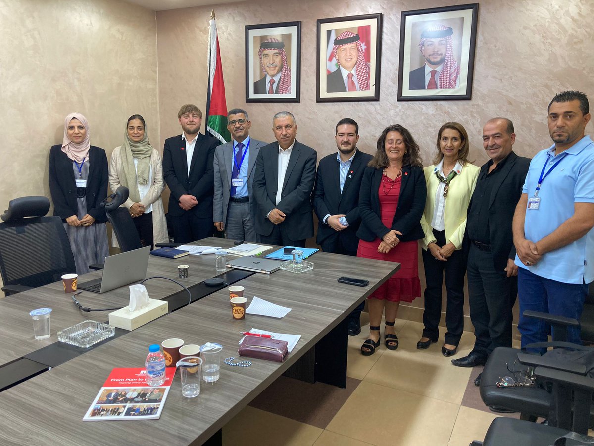 Today, ADI CEO @PaolaBarbarino & @LewisArthurton, Policy & Communications Manager, met with multiple Ministries in Jordan, including @mohgovjordan. The meetings focused on a National Dementia Plan & ways to strengthen support for people living with #dementia & carers.