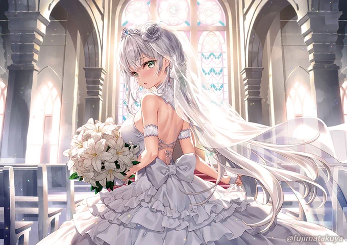「わたし……似合ってるかな?」