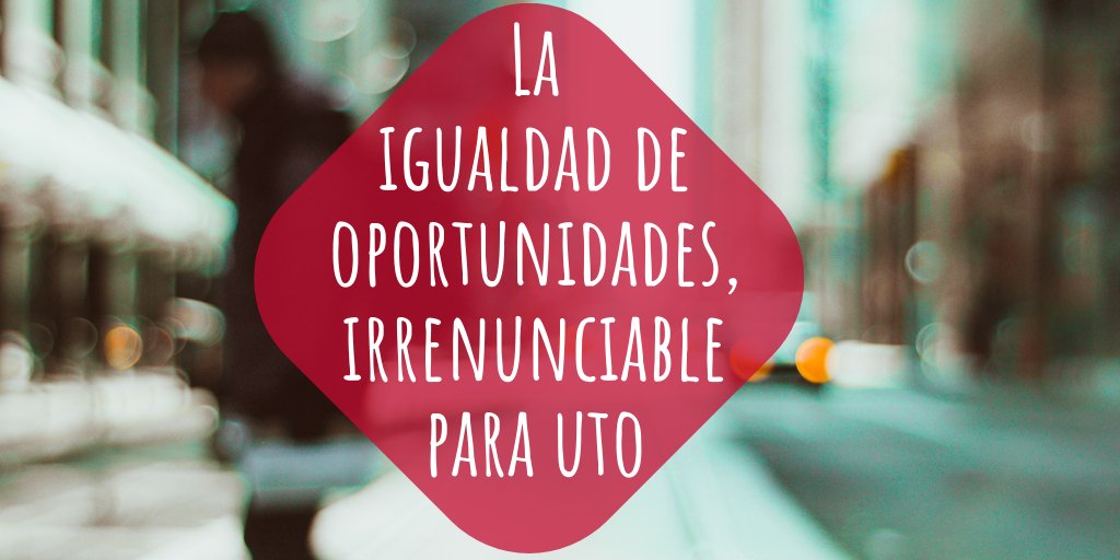 🔴 La igualdad de oportunidades es el pilar fundamental en UTO-UGT Valencia

Trabajamos para promover el #empleo de personas con #discapacidad y fomentar la #integración laboral

¡Contigo, construimos una sociedad inclusiva!

#IgualdadDeOportunidades
#LaFuerzaDeLaTransformAcciÓN