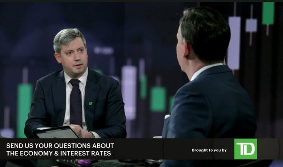 Today on MoneyTalk Live... There's a decision on #interestrates at 10 am ET. Will the BOC see the need for hikes after being on pause? Andrew Kelvin of TD Securities takes your questions after the decision. Log into WebBroker at Noon ET. Brought to you by TD Direct Investing.