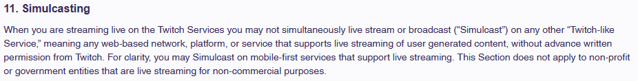 These updates to Twitch might finally push me go ahead on the experiments with project decenteralise/diversify BBR social presence and multi-stream on YouTube, Kick and whatever platform there is and leave Twitch out of it.