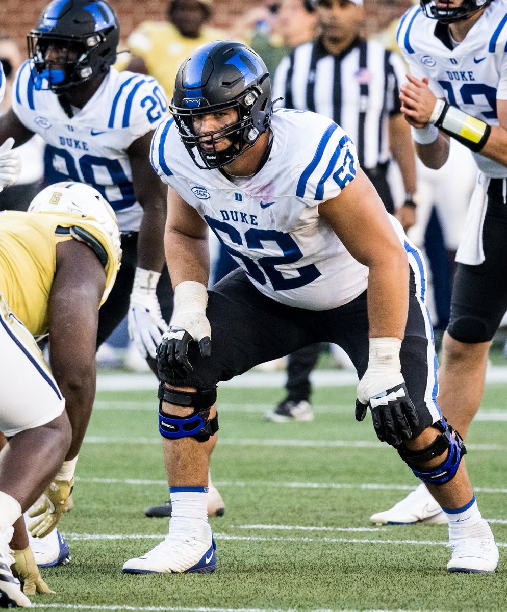 Jim Nagy (@jimnagy_sooners) on Twitter photo Most NFL evaluators felt <a href="/seniorbowl/">Reese's Senior Bowl</a> alum second-rounder Cody Mauch was only OL in 2023 draft class who could legitimately start at all five spots and that guy next year could be <a href="/DukeFOOTBALL/">Duke Football</a> senior Graham Barton.
There’s already some debate in league circles what Barton’s best Most NFL evaluators felt <a href="/seniorbowl/">Reese's Senior Bowl</a> alum second-rounder Cody Mauch was only OL in 2023 draft class who could legitimately start at all five spots and that guy next year could be <a href="/DukeFOOTBALL/">Duke Football</a> senior Graham Barton.
There’s already some debate in league circles what Barton’s best