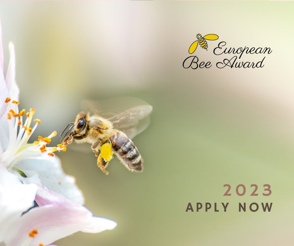 EULandownersOrg's tweet photo. π The 2023 #EUBeeAward is out!
Do you develop projects to create a better world for our buzzing friends? Do you aim to preserve #biodiversity? If so, the @EULandownersOrg and @CEMAagri are looking forward to receive your application.
https://t.co/VTLWQvn7Aw #Bee #Eu #pollinators https://t.co/jSVC66urct