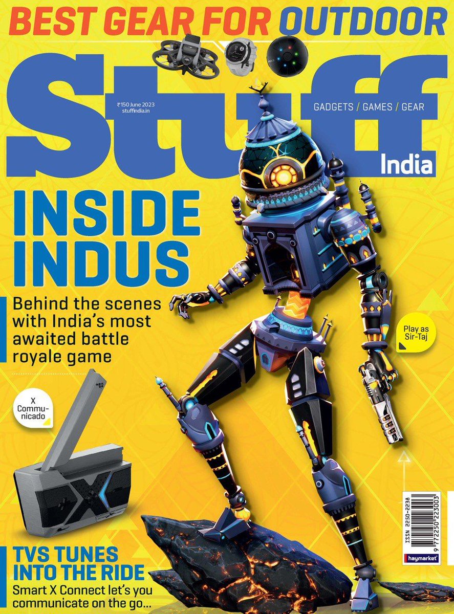 sanketnadhani's tweet photo. We took over:

👉New York's Times Square for Independence Day 🇮🇳👉London for Republic Day 🔥
👉Pune, Bengaluru, and Surat for playtests 🎮

And now, Stuff Magazine for June 2023.

Thank you @stuff_india for covering @IndusGame — and putting us on the cover. 🙏 https://t.co/yPPbDJLctS