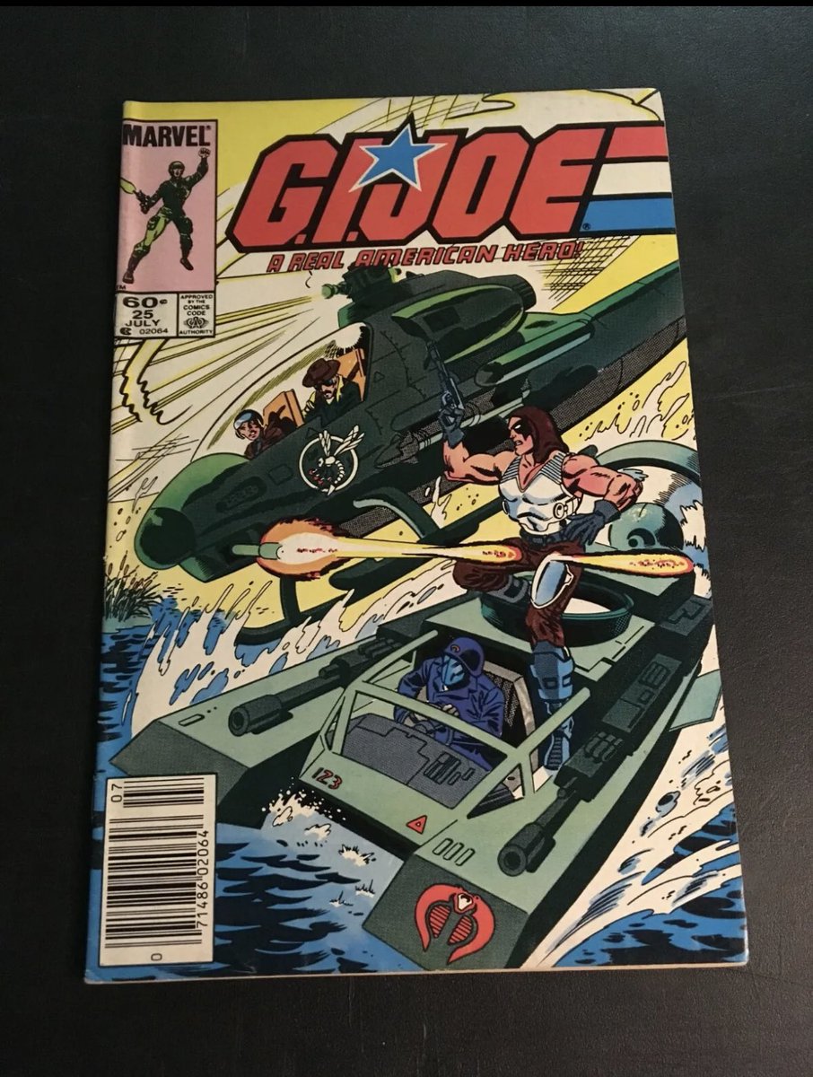 One of the things I'll be looking for at JoeFest: The newsstand version of #GIJoe #ARAH #25.

#Marvel #YoJoe  #80s #80sToys #ActionFigures #Collectibles #GIJoeCollector #GIJoePhotography #JoeNation #ToyPhotography #VintageToys