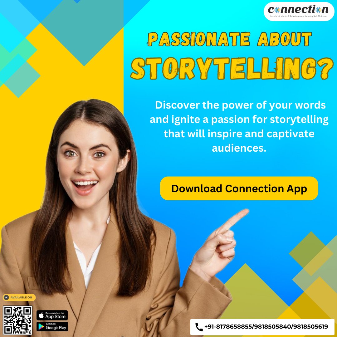 connectionwala's tweet photo. Connection app connects actors with compelling projects that make a difference. Join connection app to bring impactful stories to life! ππ
#connectionapp #connectionmedia #mediajob #ActingRecruiter #Storytellers #ImpactfulProjects https://t.co/FwDv6aMLGz