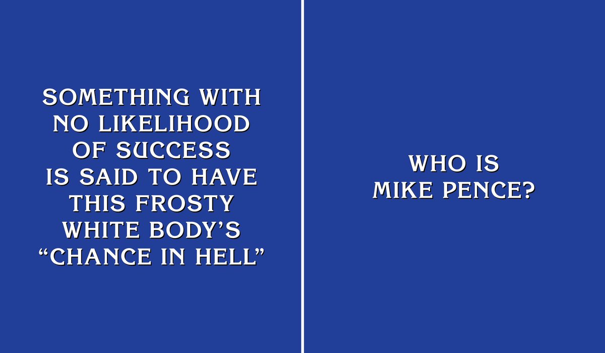 Hump Day Jeopardy!