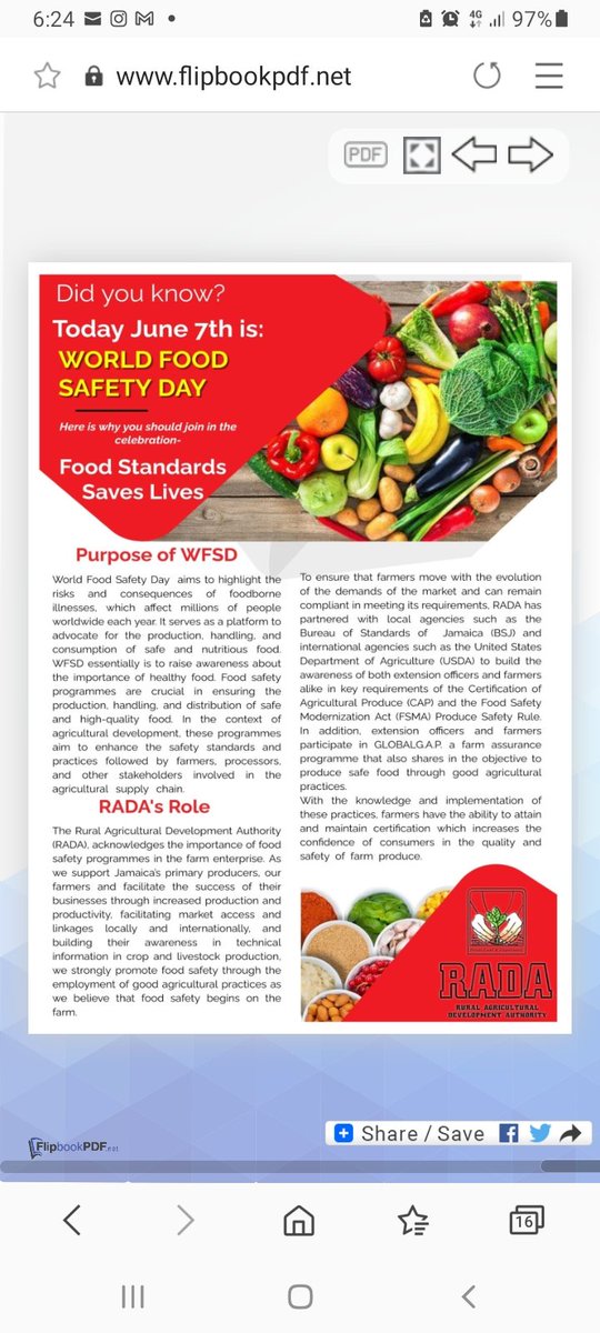 Rural Agricultural Development Authority (RADA) tweet media