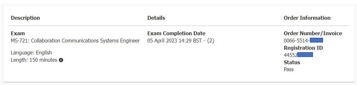 fabriziovlp's tweet photo. So, I did pass the MS-721 exam in the beta version.
No new certification earned (the old one was automatically updated) but I will take bragging rights π€£
#MS721 https://t.co/yuh5filrii