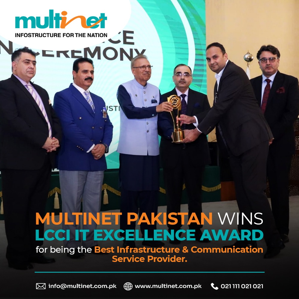 OfficialMPPL's tweet photo. #TeamMultinet witnessed immense pride as Mr. Adnan H. Zaidi, COO of Multinet Pakistan, was honoured with the prestigious #LCCIITExcellenceAward from the esteemed President, Dr. Arif Alvi.
Here's to the journey of success, with many more victories on the horizon!
#LCCIAward https://t.co/qYIueSFgL2