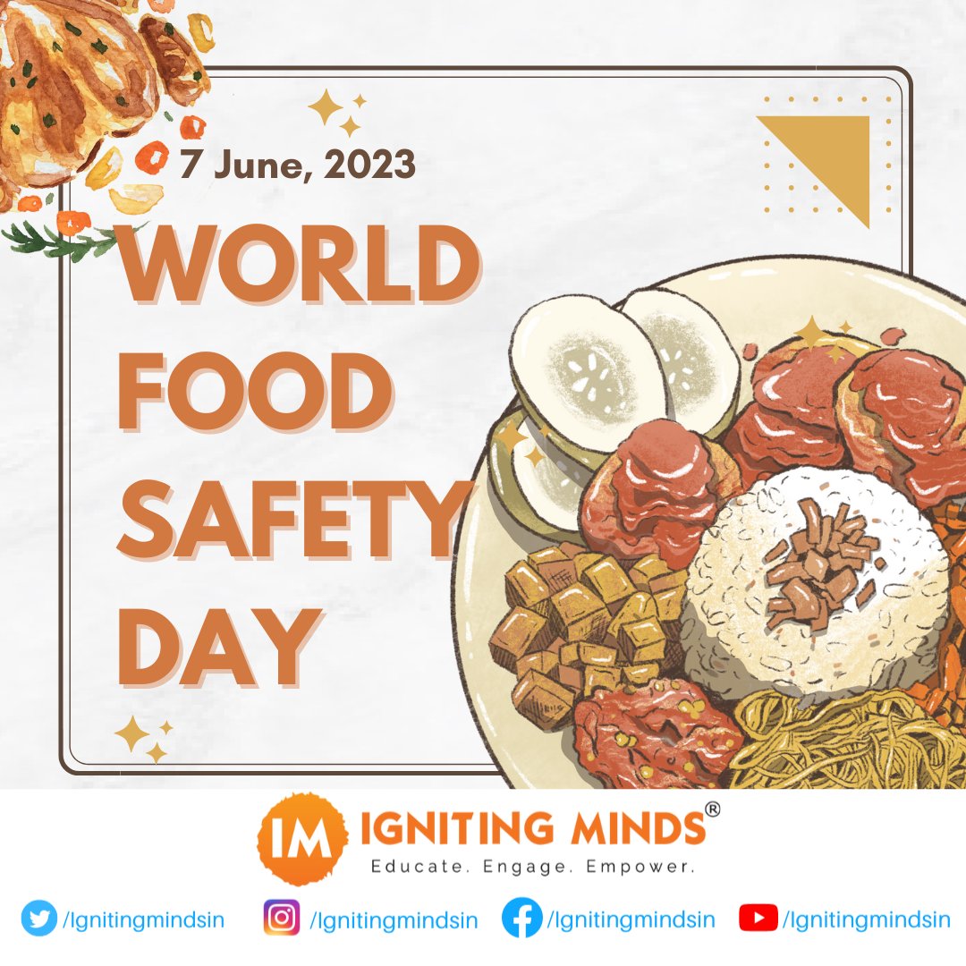 Promoting global food safety & public health. Join us in raising awareness & taking action on #WorldFoodSafetyDay. Together, we can ensure a safe & healthy food supply for all. Link in bio to get started :)

#GreenIndiaChallenge #FoodSafety #PublicHealth #GlobalWellbeing #Blog