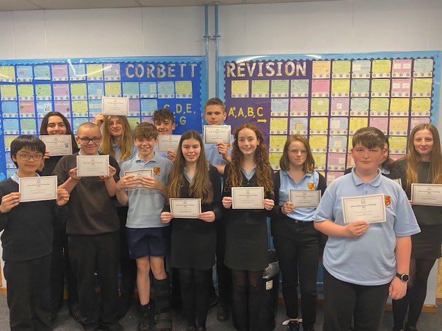 BrynMaths's tweet photo. Congratulations to all the pupils in Y7 and 8 who took part in the Junior Maths Challenge last month. An amazing set of bronze, silver and gold certificates! Keep up the hard work! @UKMathsTrust https://t.co/WCki0sW7DT