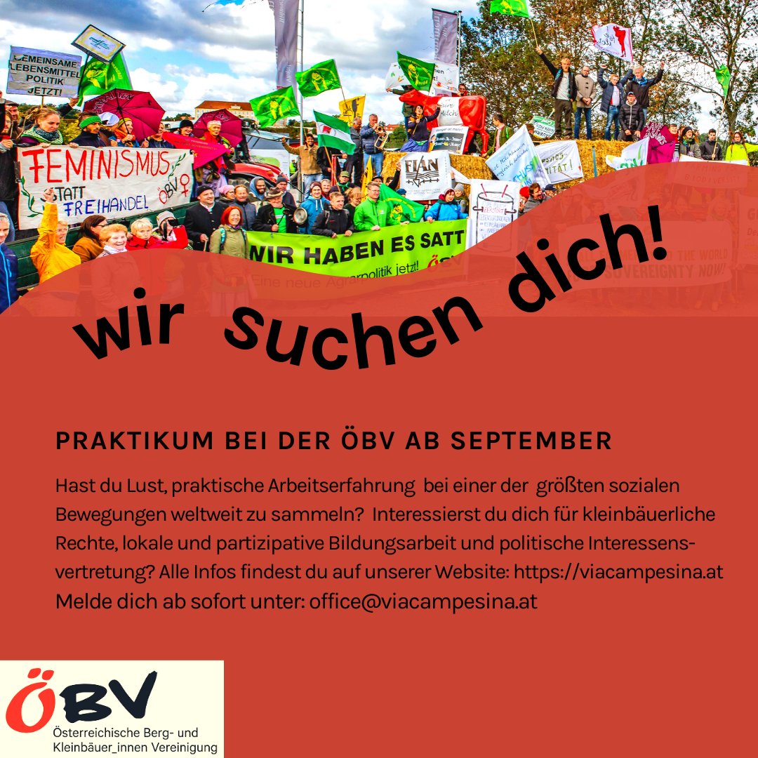 ÖBV-Via Campesina Austria tweet media