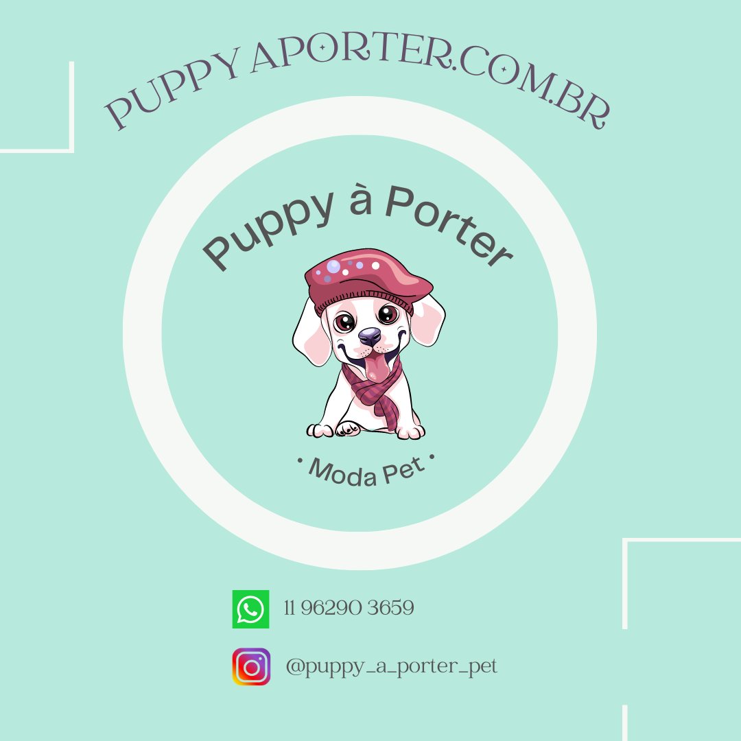 PuppyModa67962's tweet image. Sabe a máxima que diz que ficamos mais elegantes no inverno? Isso deve ser aplicado ao seu Puppy também!

Acesse: puppyaporter.com.br/inverno

#inverno #petinverno #invernopet #roupinhapet #roupapet #gay #gaybrasil #petluxo #pets #cachorros #sofisticacao #glamour #luxo #elegancia