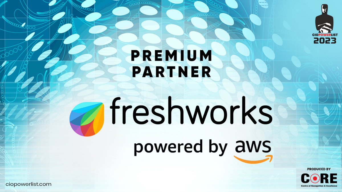 CIO Dialogues (@ciodialogues) on Twitter photo CORE Media welcomes Premium Partner
<a href="/FreshworksInc/">Freshworks Inc</a> at the #ciopowerlist2023
To know more, visit ciopowerlist.com
#ciopowerlist2023 #LeadershipDevelopment #CIOCommunity CORE Media welcomes Premium Partner
<a href="/FreshworksInc/">Freshworks Inc</a> at the #ciopowerlist2023
To know more, visit ciopowerlist.com
#ciopowerlist2023 #LeadershipDevelopment #CIOCommunity