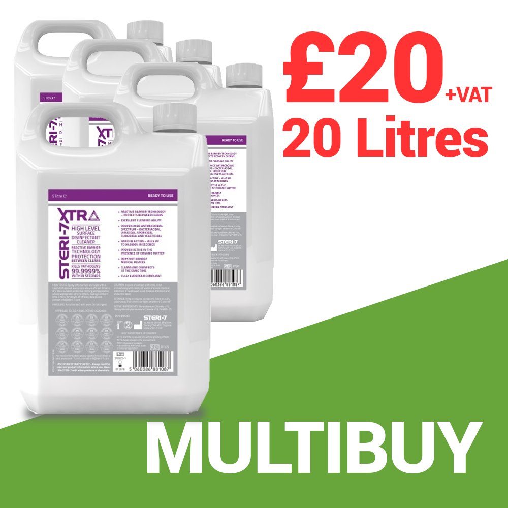 PestFix's tweet image. "We used to get outbreaks of norovirus and our normal disinfectants just didn't stop the spread. Now we use Steri-7 Xtra we don't have issues with cross infection, I wish we knew about it sooner!"
tinyurl.com/ybj63per
#disinfectant #megadeal #multibuy #norovirus #stopoutbreaks