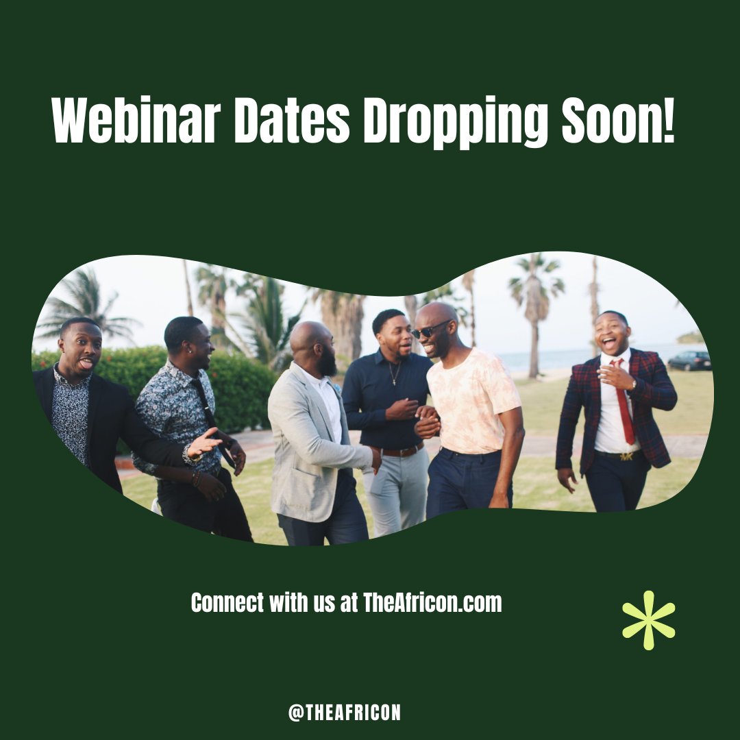 Be on the lookout for Webinar Dates Dropping Soon; also, join our newsletter today. 

#TheAfricanConnect #EmpowermentThroughUnity #CulturalPride #CommunityMatters #Advocacy #SocialJustice #AfricanDiaspora #EmpoweringDreams #BuildingBridges #InclusiveCommunity #EducationMatters