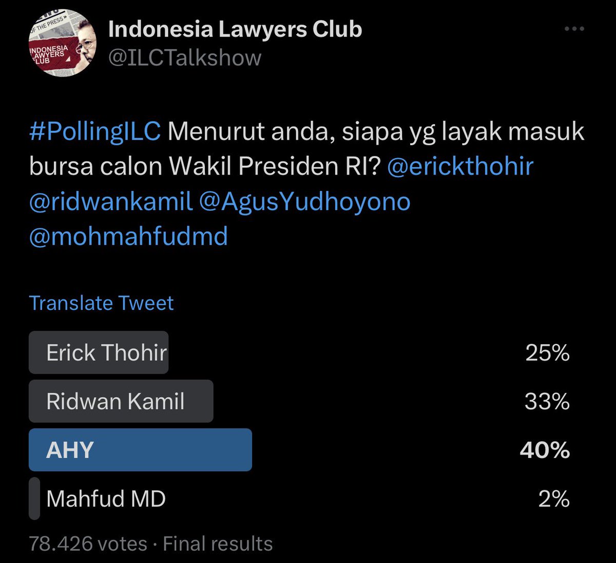 ILCTalkshow tweet picture