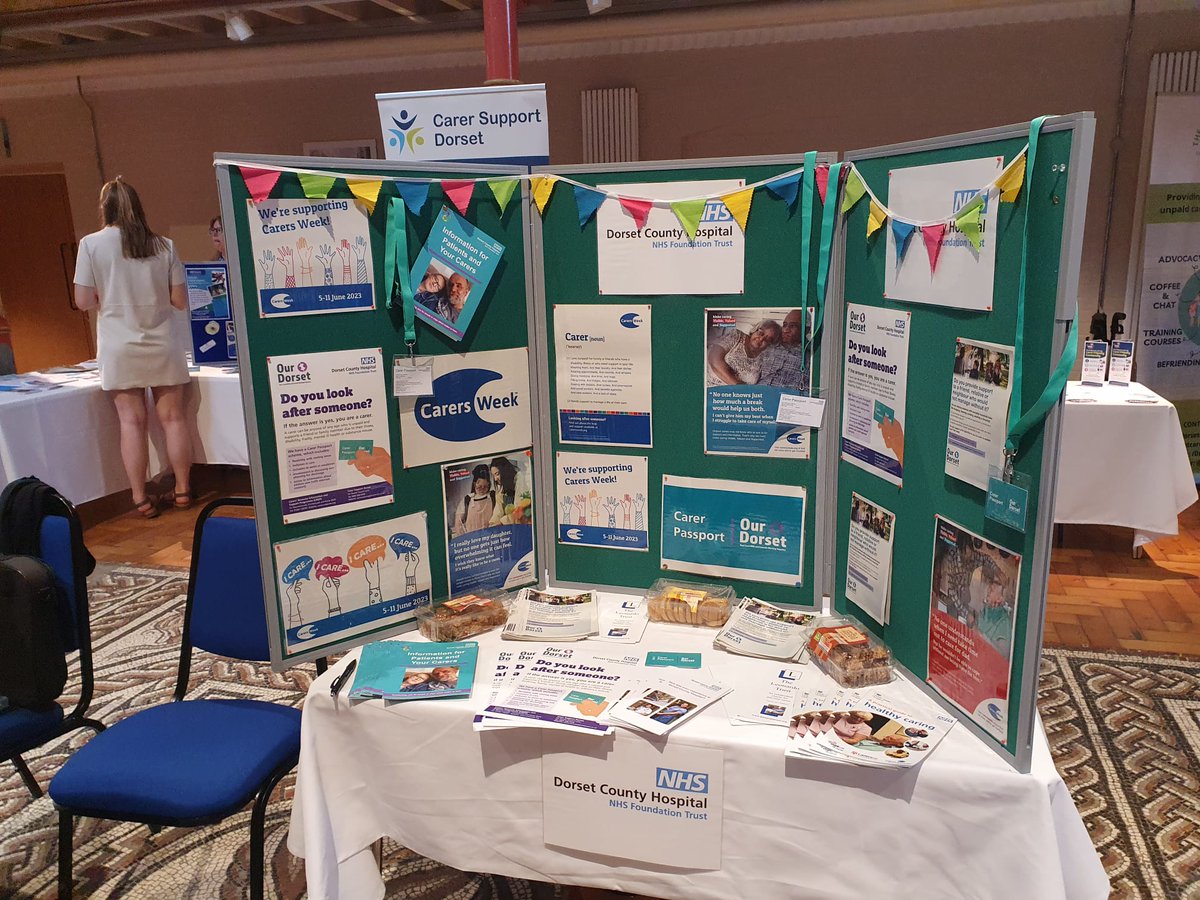 Great to be part of this event, connecting with our partners & colleagues. Privilege to support local carers to get the recognition they deserve @MidDorsetPCN @carersweek @NHSDorset @DCHFT @WoodhouseJules #CarersWeek2023 #thinkcarer