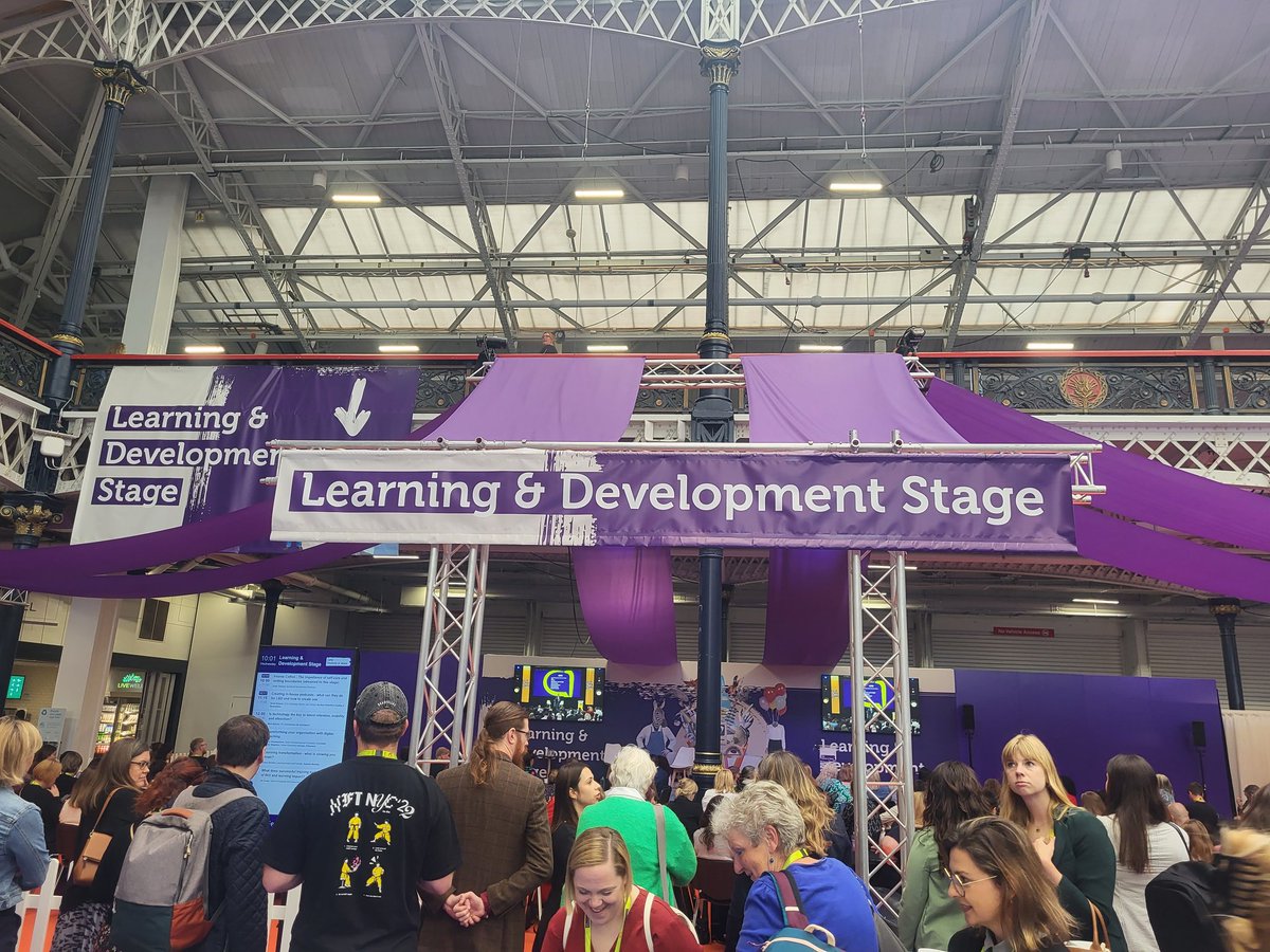 A new experience for me, attending the #CIPDfestivalofwork @olympia_london. Learning all things EDI, workplace culture, and talent management!