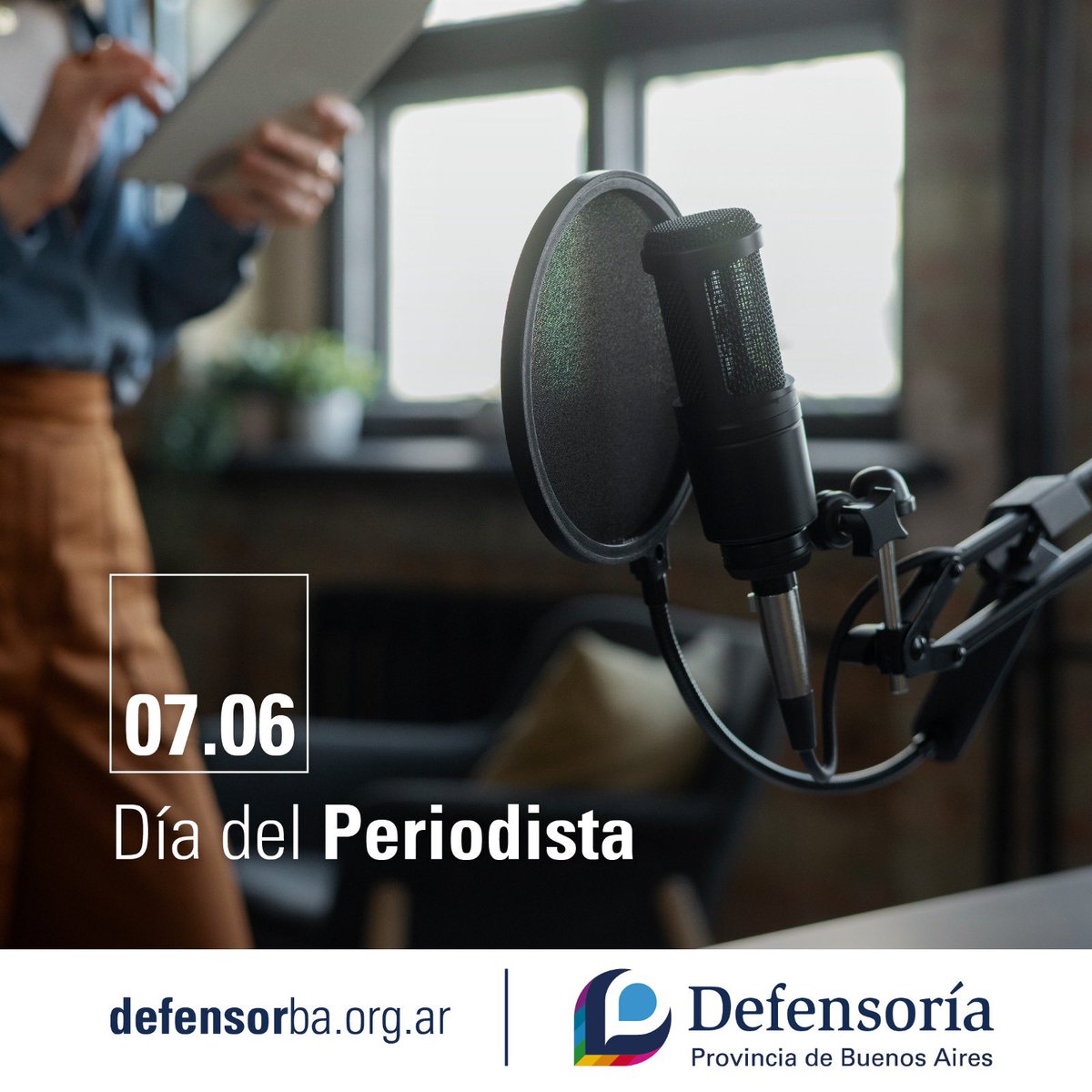 GLorenzino's tweet photo. En estos 40 años de democracia, es muy importante su rol para seguir viviendo en una sociedad con más  libertad de expresión e información.

Gracias por su labor, compromiso  y por acompañarnos en difundir día a día el trabajo que hacemos desde @defensoriaPBA 

¡Feliz día! https://t.co/MI3uXNd6j2