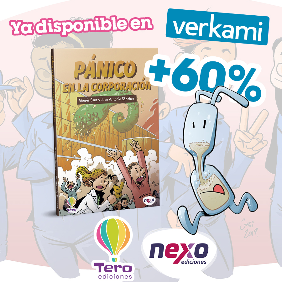 Ya llevamos más del 60% de la campaña 😱. Queda poquito para que nuestro #librojuego «Pánico en la corporación» 🚀🐙 sea una realidad. ¿Te unes a esta aventura?😁

Recuerda que puedes acceder a la campaña a través del siguiente enlace

verkami.com/projects/35714…