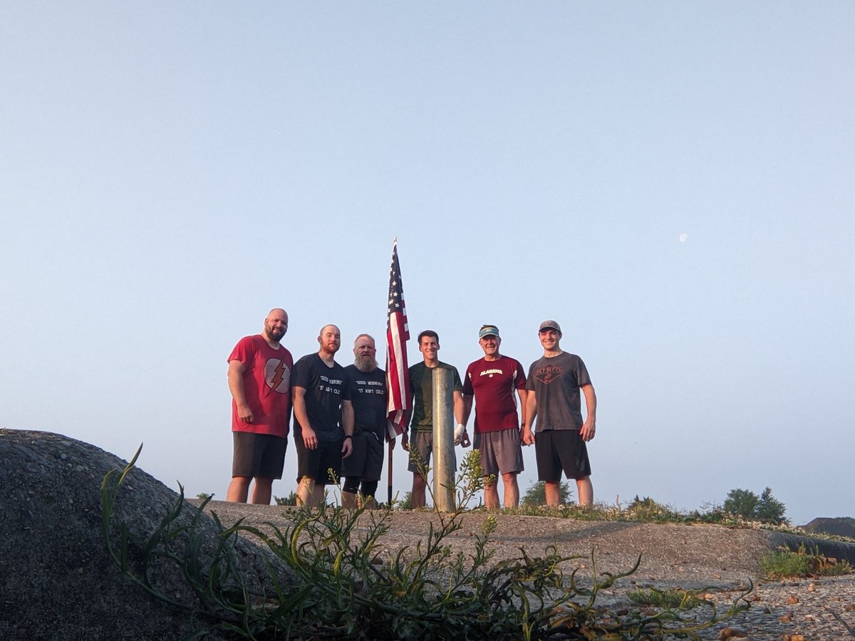 WE BE LOyal (@f3_webelo) on Twitter photo Beautiful, cool morning running sprints and carrying heavy things in the gloom with <a href="/F3Huntsville/">F3Huntsville</a>.
#downrange <a href="/F3JacksonMS/">F3 Jackson</a> Beautiful, cool morning running sprints and carrying heavy things in the gloom with <a href="/F3Huntsville/">F3Huntsville</a>.
#downrange <a href="/F3JacksonMS/">F3 Jackson</a>