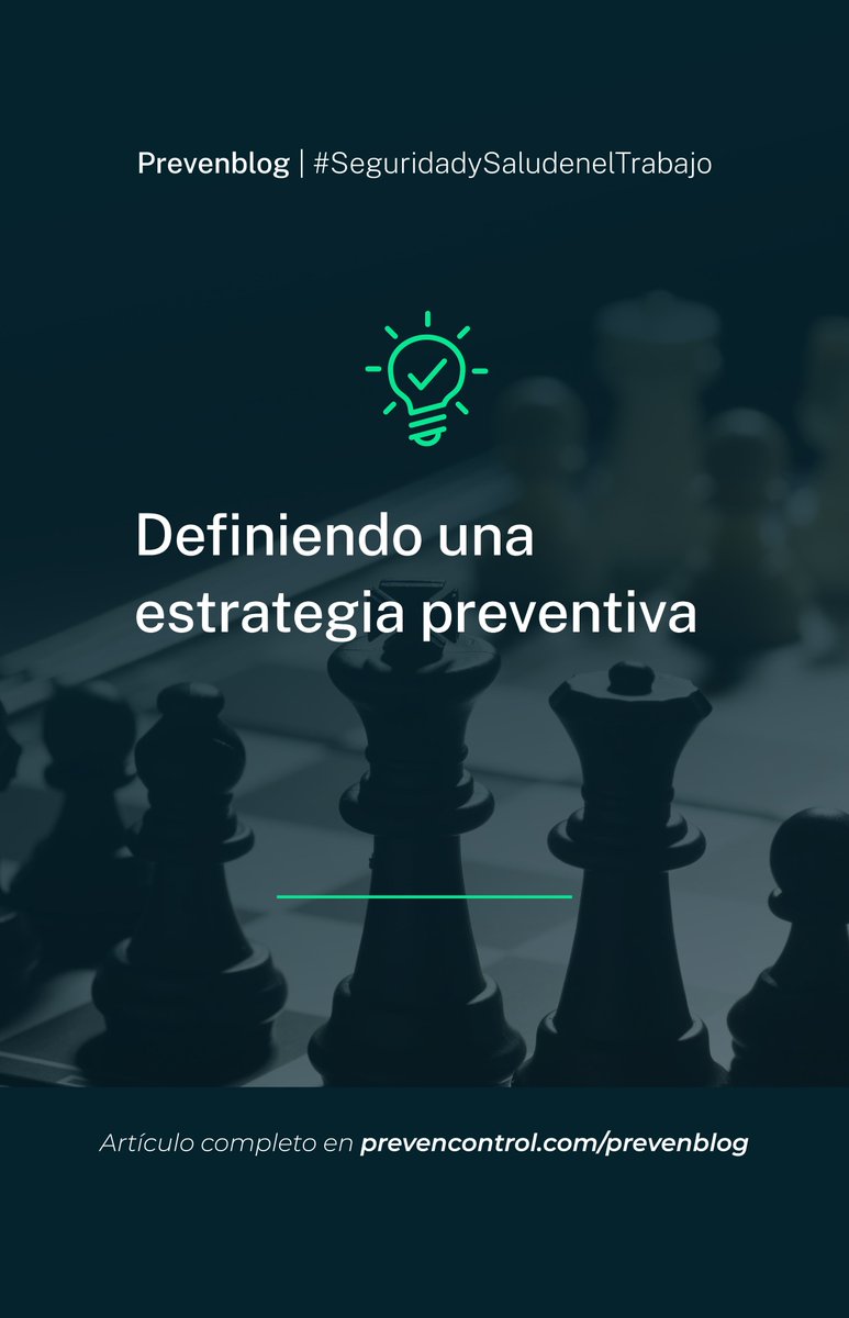 PrevenControl's tweet image. 🎯 Seguimos con los artículos dedicados a focalizar la Cultura Preventiva y en como convertirla en un valor estratégico en nuestra organización.

💪🏼 En el último #PrevenBlog, os hablamos sobre la importancia de definir nuestra misión, visión y valores.

prevencontrol.com/prevenblog/def…