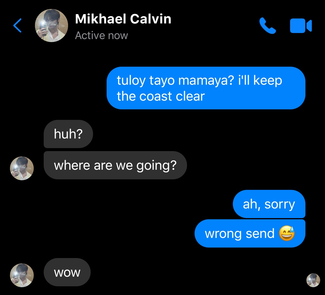 #minsung few tweets au!

napagtripan nanaman si mikhael through that one trend.