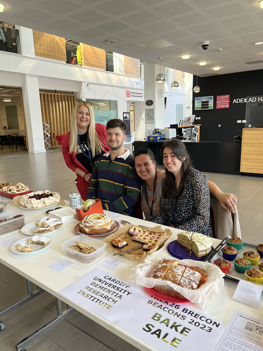 FliesAndLasers's tweet photo. Team Cardiff UK DRI bake sale to raise money for the TREK26 Brecon Beacons hike!

https://t.co/tKF6UBTtbw https://t.co/MbLhrTknPr