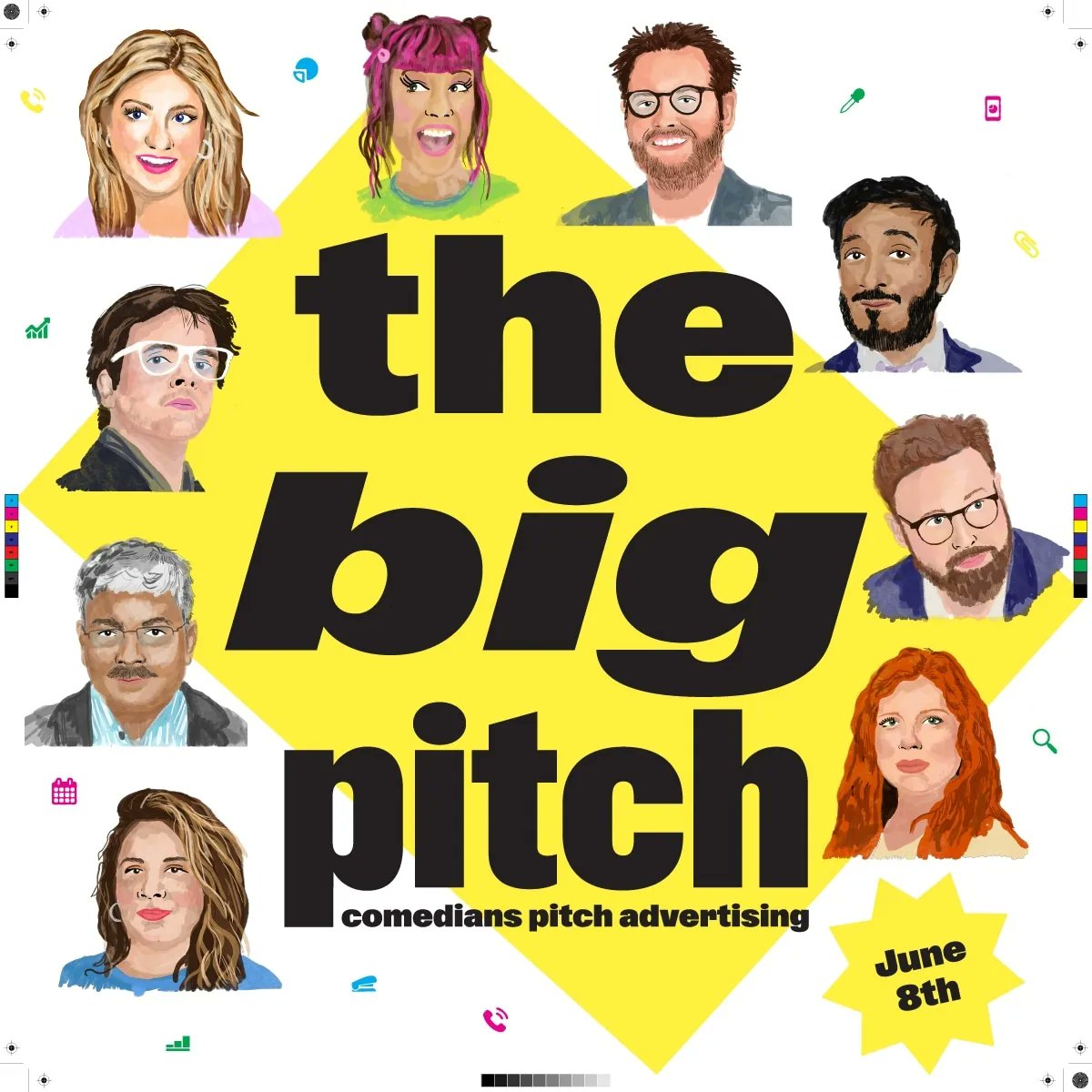 WeirdosComedy's tweet image. Tomorrow night
The Big Pitch: Comedians Pitch Advertising
One night only at @bloomstheatre
Ft John Kearns, Bec Hill, Mark Silcox, Eleanor Morton, Bilal Zafar, Harriet Kemsley, Joz Norris, Michael Brunström and more! 
Tickets still available ucl.ac.uk/culture/whats-…