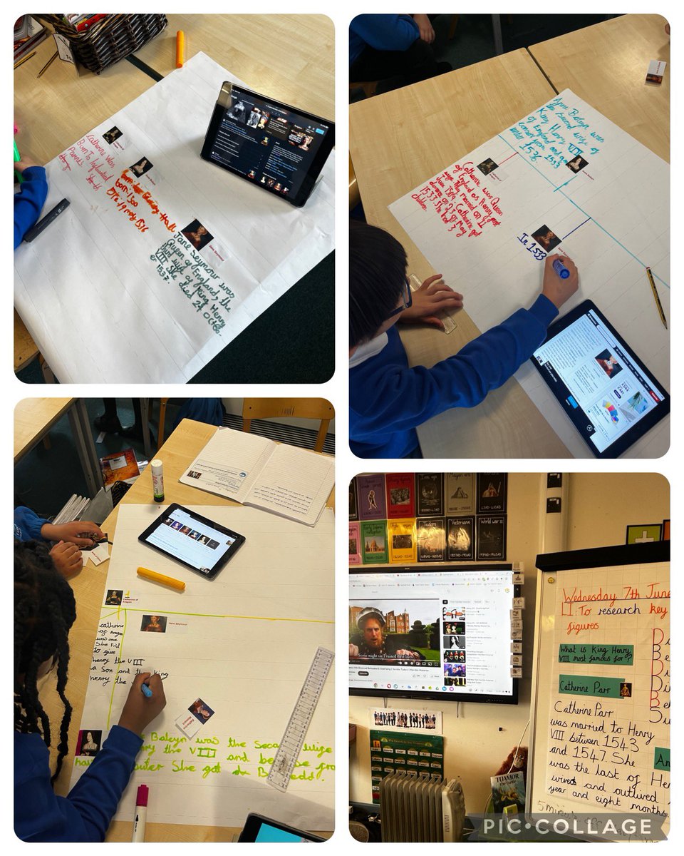 Foxfield Palm (@foxfldpalm1) on Twitter photo We are continuing our learning of the Tudors and have started to research Henry VIII's six wives. We made collaborative factfiles of all the information we found, and loved joining in with the Horrible Histories song! <a href="/foxfield/">FoxfieldPrimary</a> <a href="/IPAT_Edu/">The Inspire Partnership</a> We are continuing our learning of the Tudors and have started to research Henry VIII's six wives. We made collaborative factfiles of all the information we found, and loved joining in with the Horrible Histories song! <a href="/foxfield/">FoxfieldPrimary</a> <a href="/IPAT_Edu/">The Inspire Partnership</a>