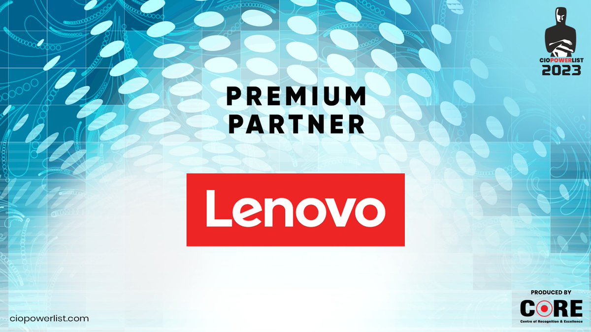 CIO Dialogues (@ciodialogues) on Twitter photo CORE Media welcomes Premium Partner
<a href="/Lenovo_in/">Lenovo India</a> at the #ciopowerlist2023
To know more, visit ciopowerlist.com
#ciopowerlist2023 #LeadershipDevelopment #CIOCommunity CORE Media welcomes Premium Partner
<a href="/Lenovo_in/">Lenovo India</a> at the #ciopowerlist2023
To know more, visit ciopowerlist.com
#ciopowerlist2023 #LeadershipDevelopment #CIOCommunity