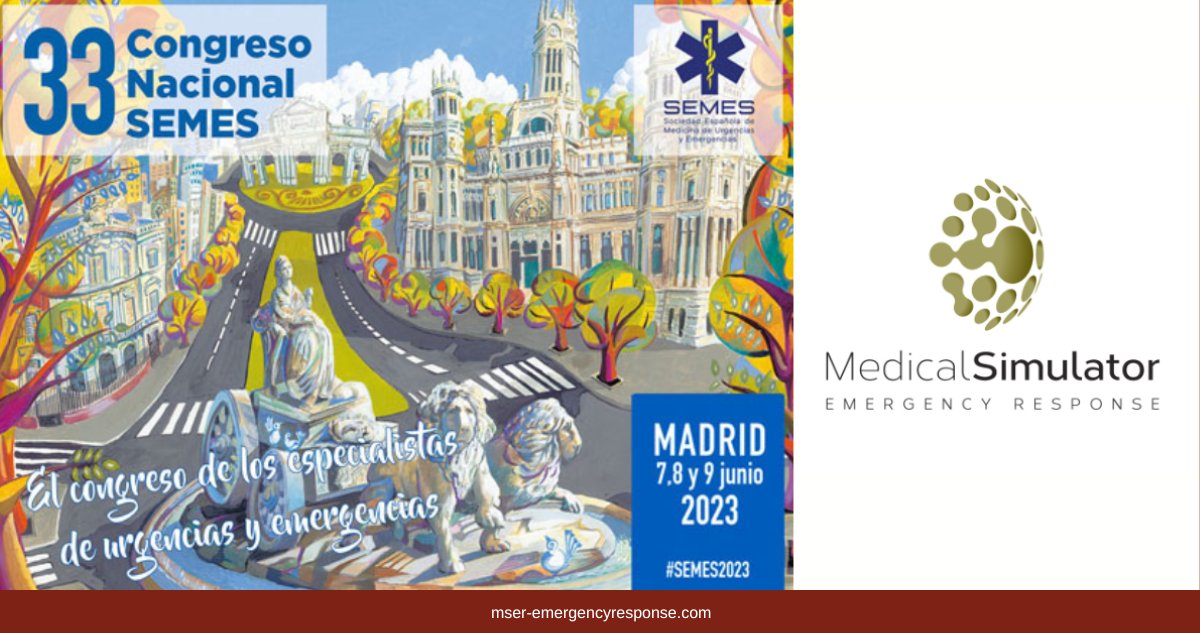 MSEmergencyRes's tweet photo. ¡Ya estamos en #SEMES2023!
Acércate a conocer las mejores soluciones de equipamiento, formación y simulación en medicina táctica, de emergencias y desastres.
📍 7-9 de junio, Madrid
📍 STAND Nº32
Más info https://t.co/UWoaXTHUXx
#Emergencias #Trauma #Hemorragia #MSER https://t.co/QPDY48ih8V