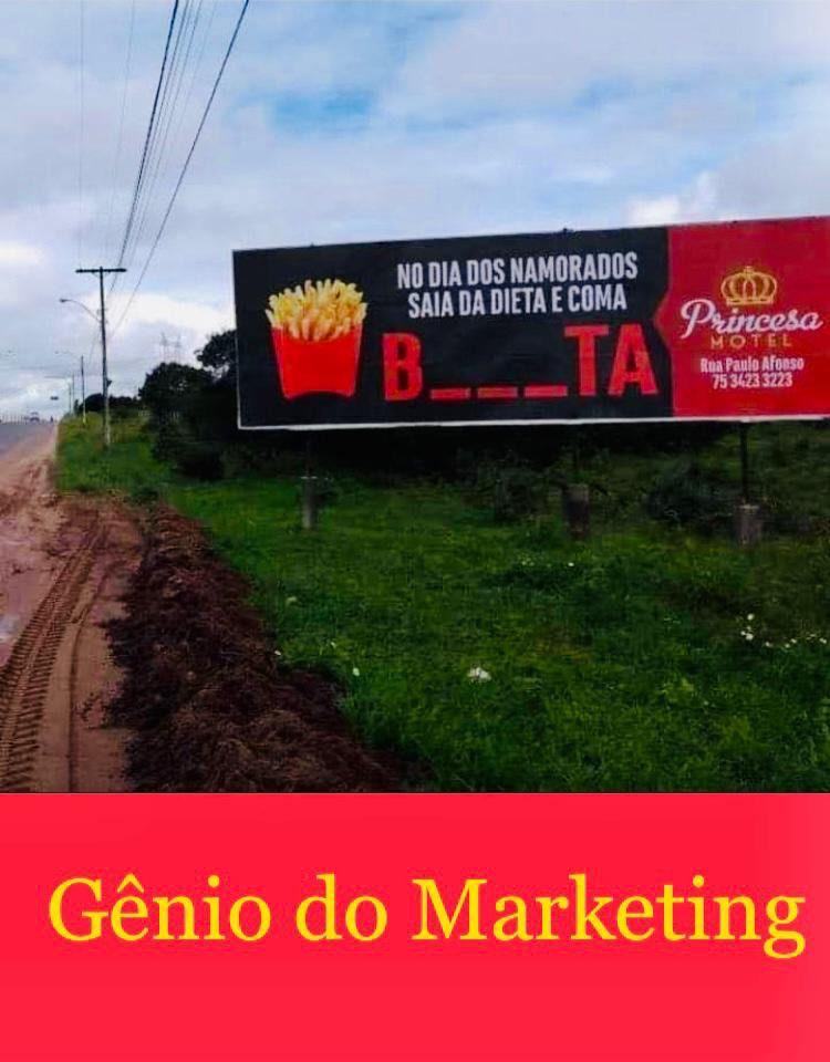 Marketing é tudo... Ao vencedor, a Batata... O amor sempre vence - inclusive qualquer dieta...