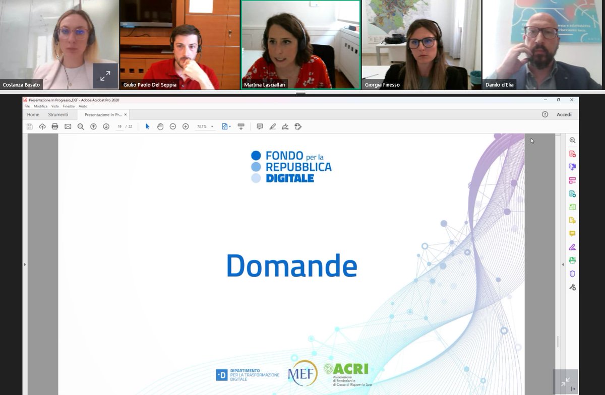 ItaCooperativa's tweet image. #Digitale, lavori a rischio: oggi il webinar con
@NODECoop sul bando #InProgresso del Fondo per la Repubblica digitale. 10 milioni di euro per progetti finalizzati a sviluppare competenze #digitali dei lavoratori con mansioni a forte rischio sostituibilità per l’#automazione