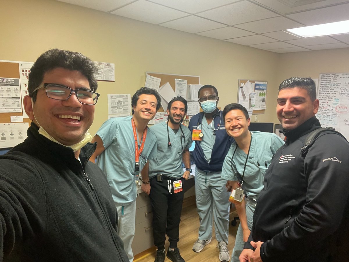 UH Case Western Cardiology Fellows (@uhcardsfellows) on Twitter photo A unique moment! Our cardiology fellows covered for residents during the resident graduation picnic! Suddenly there were 5 fellows in the ICU! 🤩 <a href="/nourta14/">Nour Tashtish, M.D.</a> <a href="/jgalo92/">Jason Galo, MD</a> A unique moment! Our cardiology fellows covered for residents during the resident graduation picnic! Suddenly there were 5 fellows in the ICU! 🤩 <a href="/nourta14/">Nour Tashtish, M.D.</a> <a href="/jgalo92/">Jason Galo, MD</a>