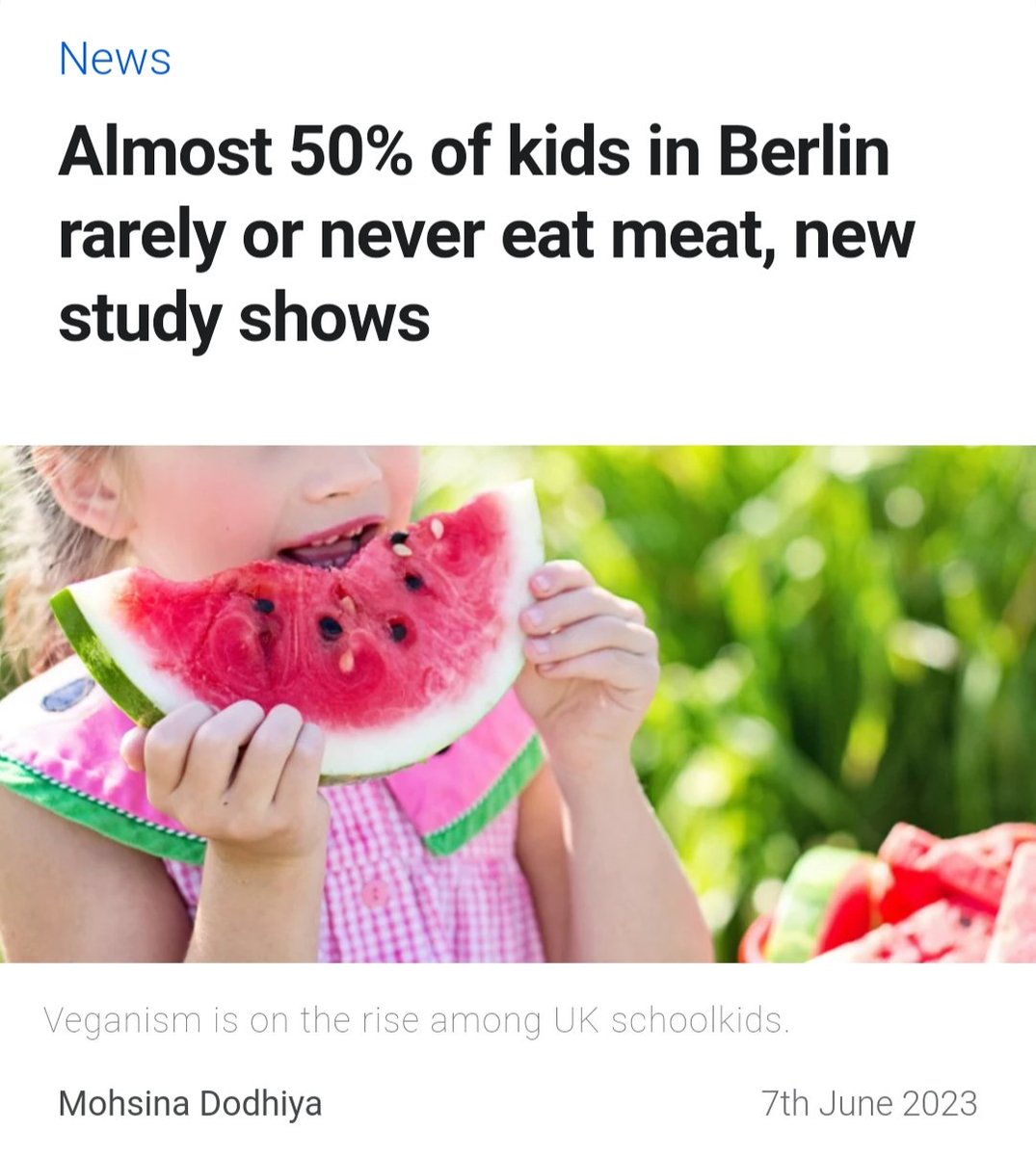 "There Has Been A Cultural Shift,
Particularly Among Young People, 
Who Are Much More Conscious Of What They Consume And How They Eat".

The Growing Plant-Based Trend Has Greatly Impacted The Food Landscape Of The Country. 

totallyveganbuzz.com/news/almost-50…